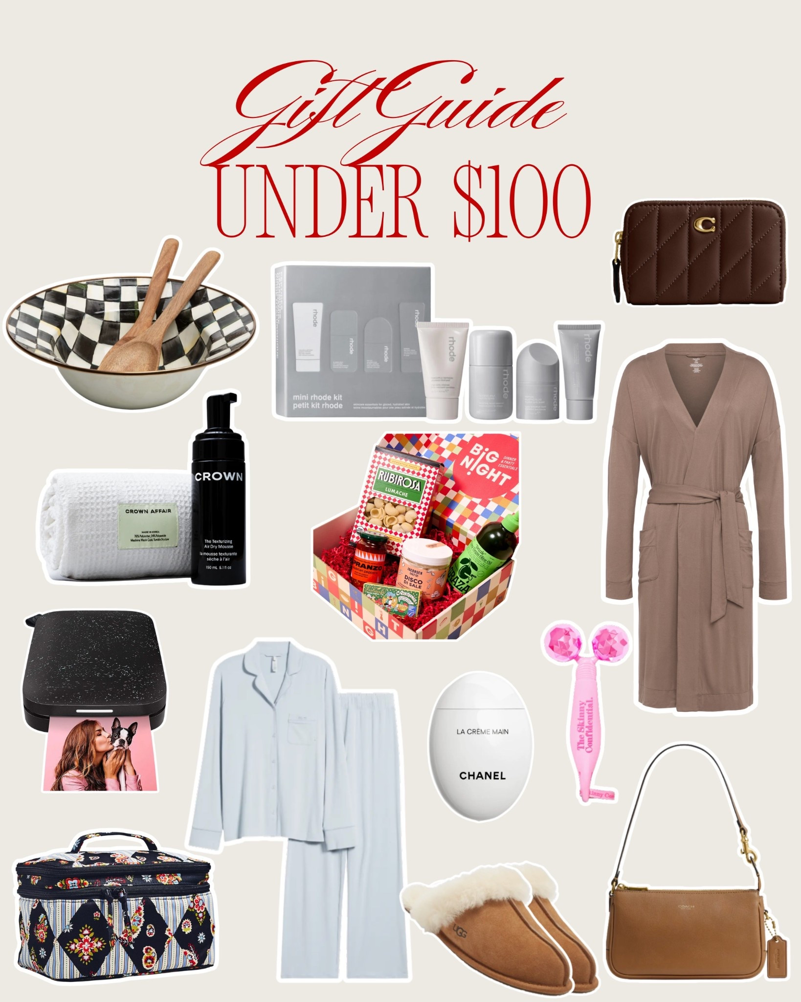 Gift ideas under $100!!!! 

#LTKFindsUnder50 #LTKFindsUnder100 #LTKGiftGuide