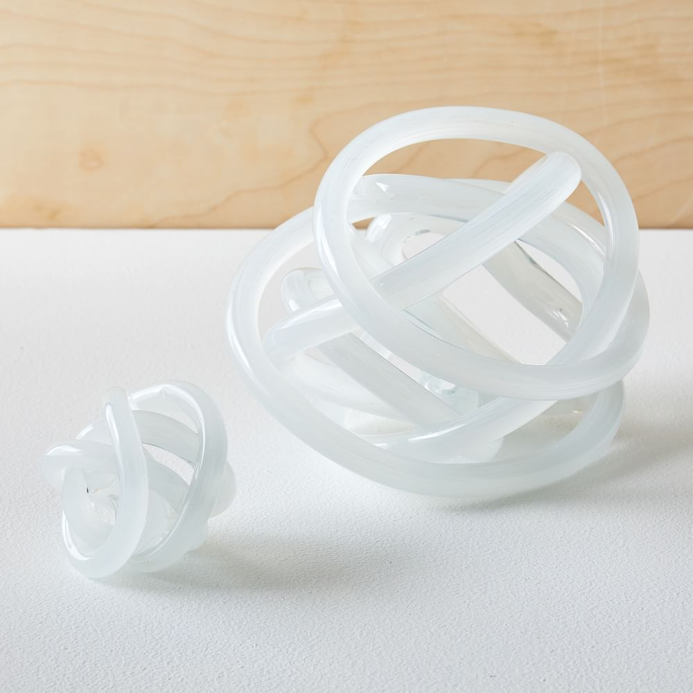 White Glass Knots | West Elm (US)
