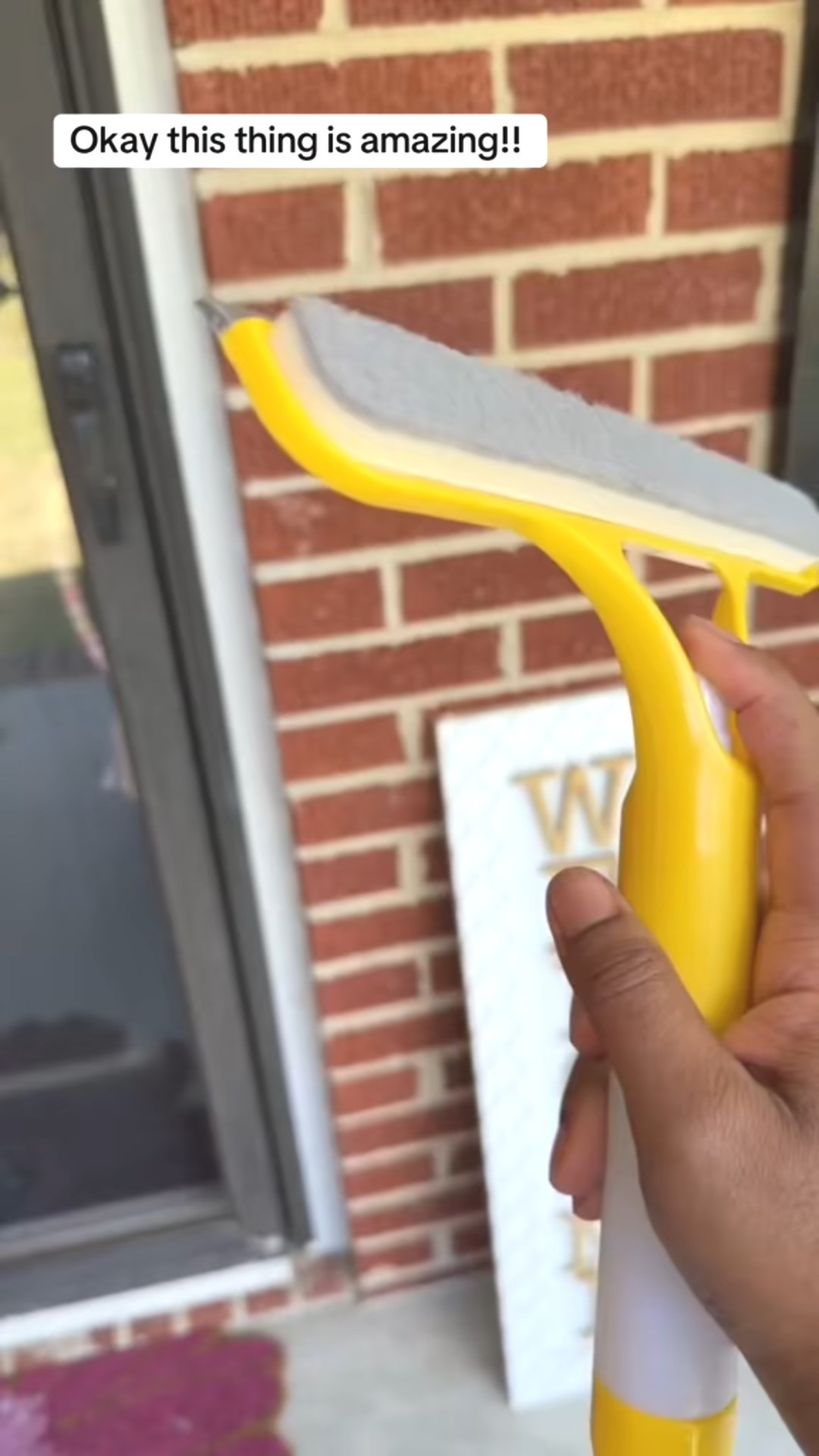 This squeegee makes cleaning glass doors , windows , and cars so easy , no streaks, no hassle! 

#LTKHome #LTKSaleAlert #LTKU