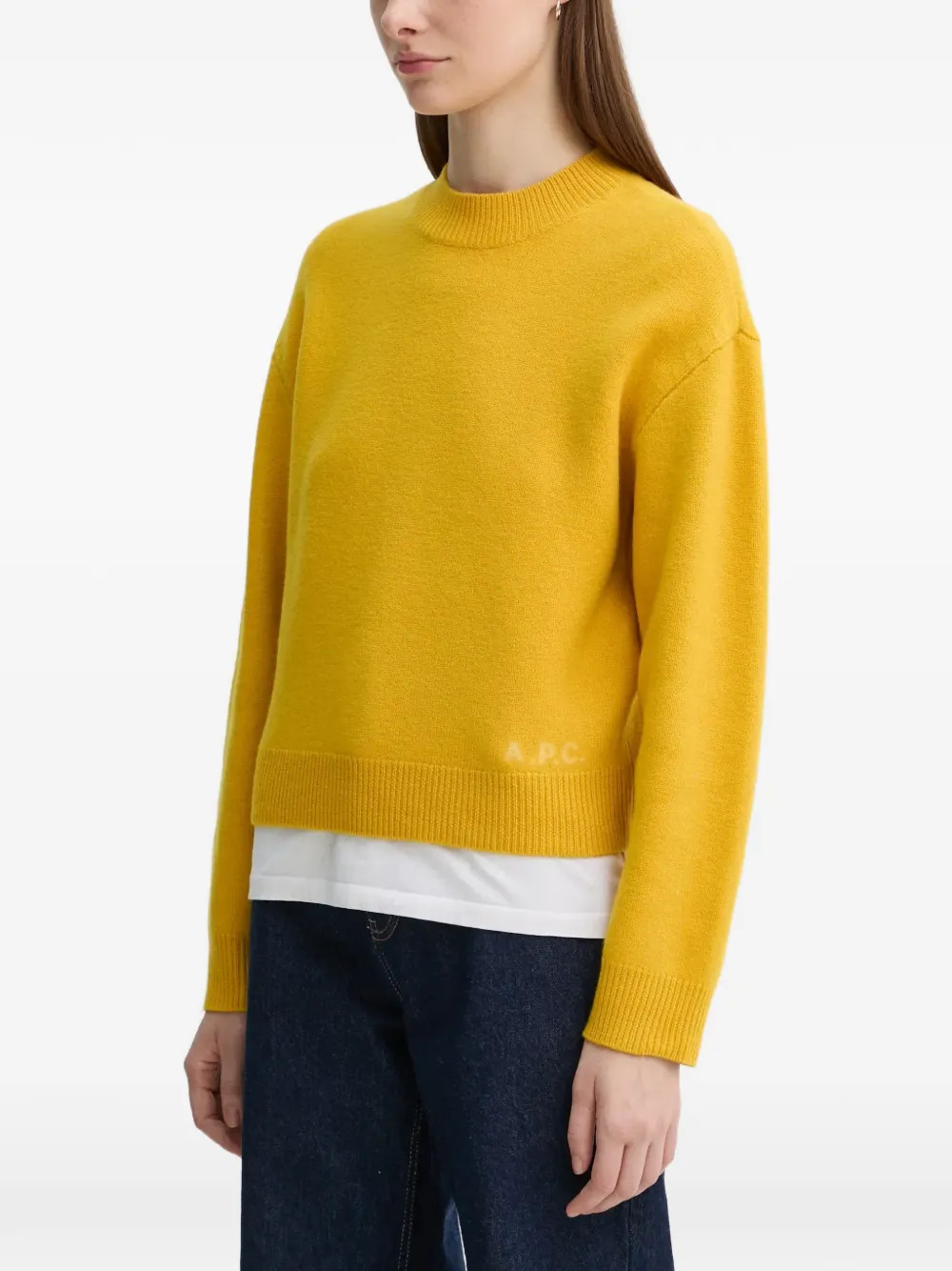 Esther crewneck logo sweater | Farfetch Global