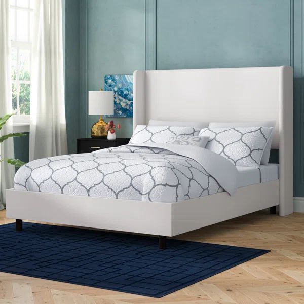 Carey Upholstered Low Profile Standard Bed | Wayfair North America
