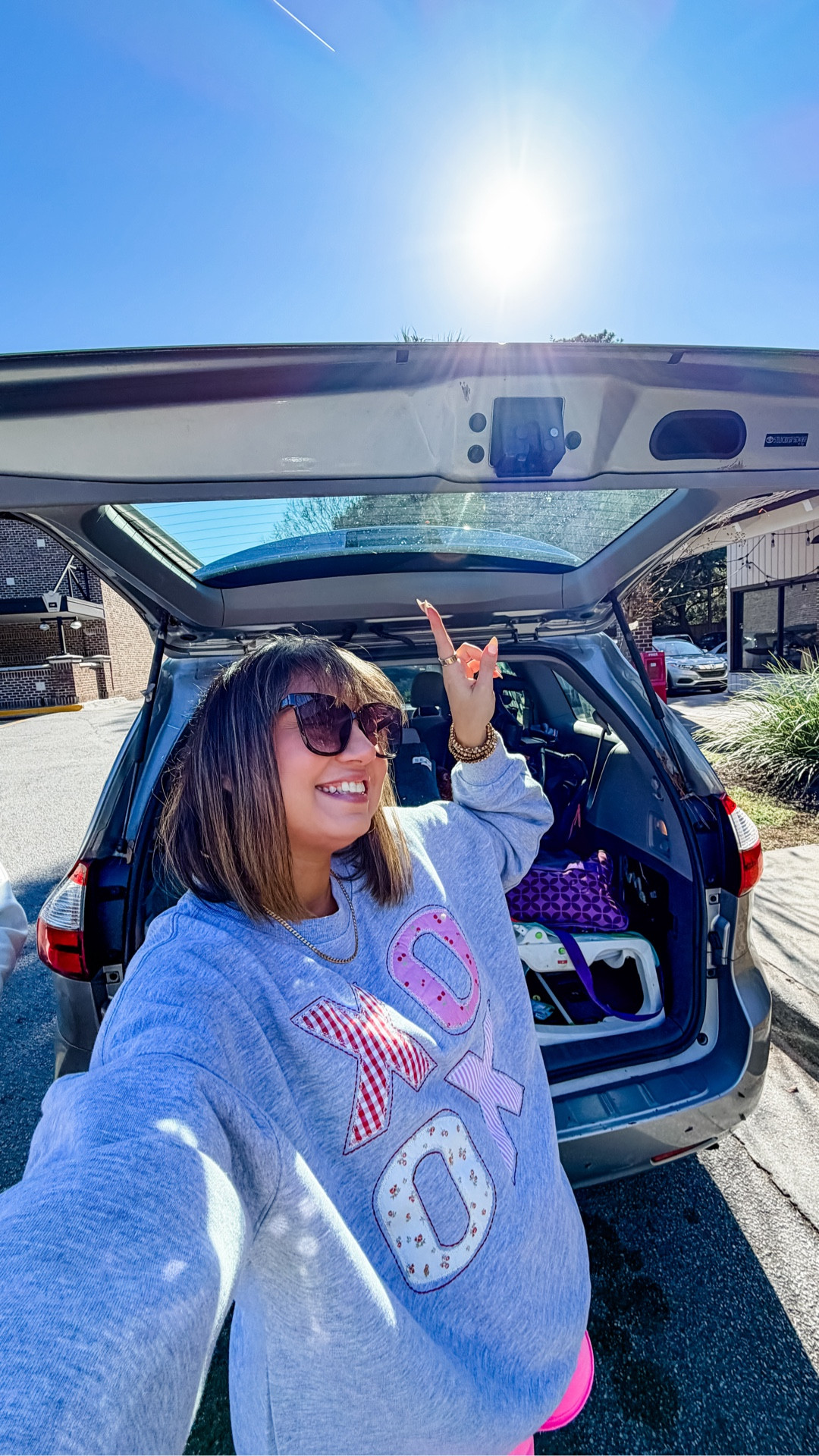 Wearing my true size medium in Shorts and valentines sweatshirt , sweatshirt has an oversized fit! 

#LTKootd #LTKSaleAlert #LTKdayinmylife