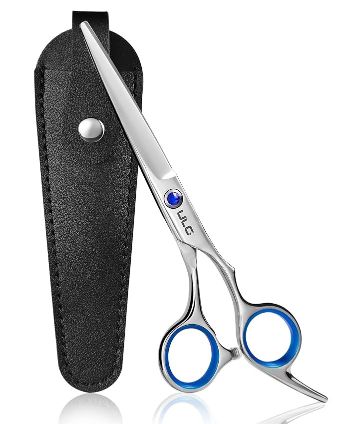ULG Hair Cutting Scissors, Professional Hair Scissors 6.5 inch Right-Hand Razor Edge Barber Shear... | Amazon (US)