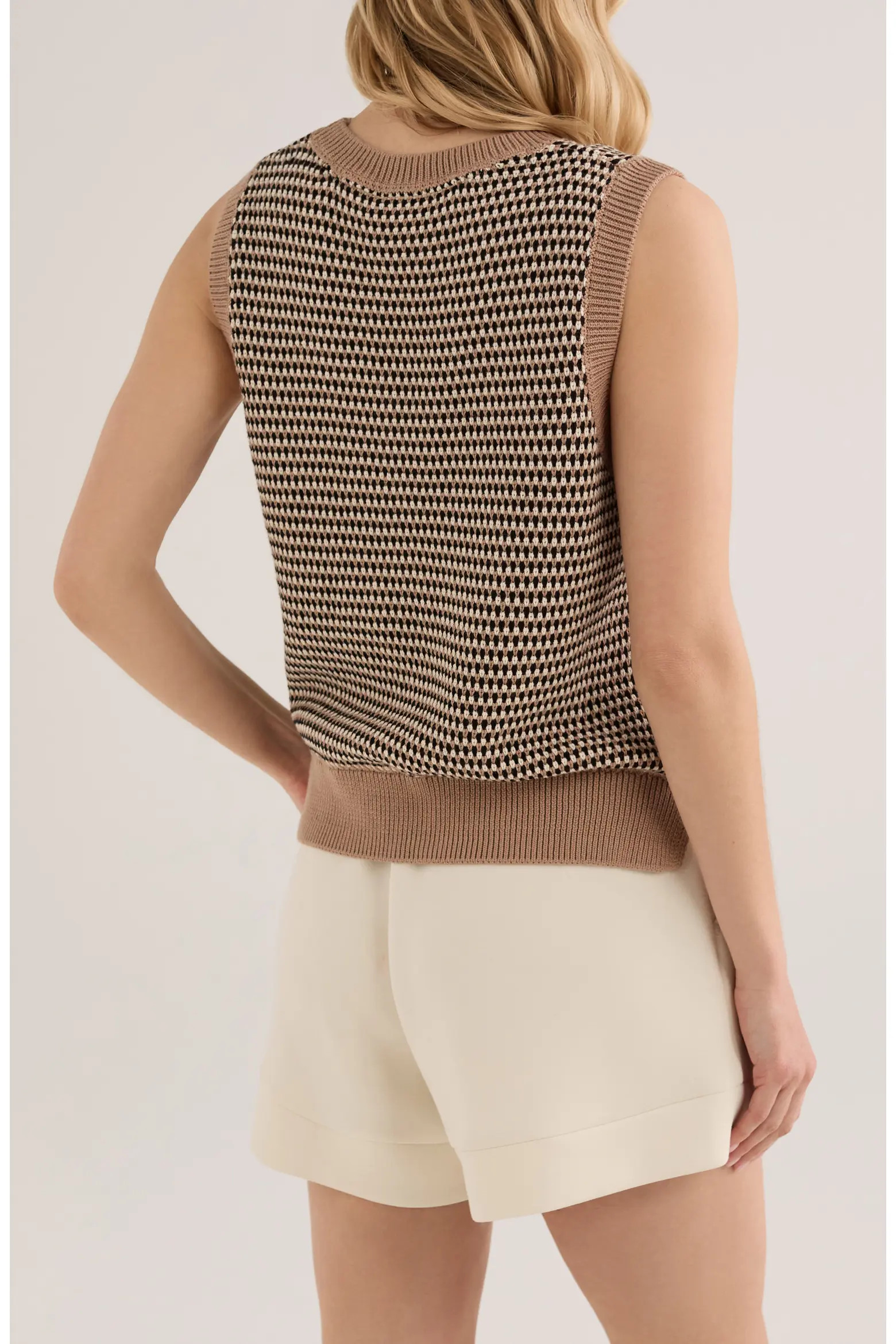 Knowles Texture Knit Sweater Vest (Women) | Nordstrom | Nordstrom