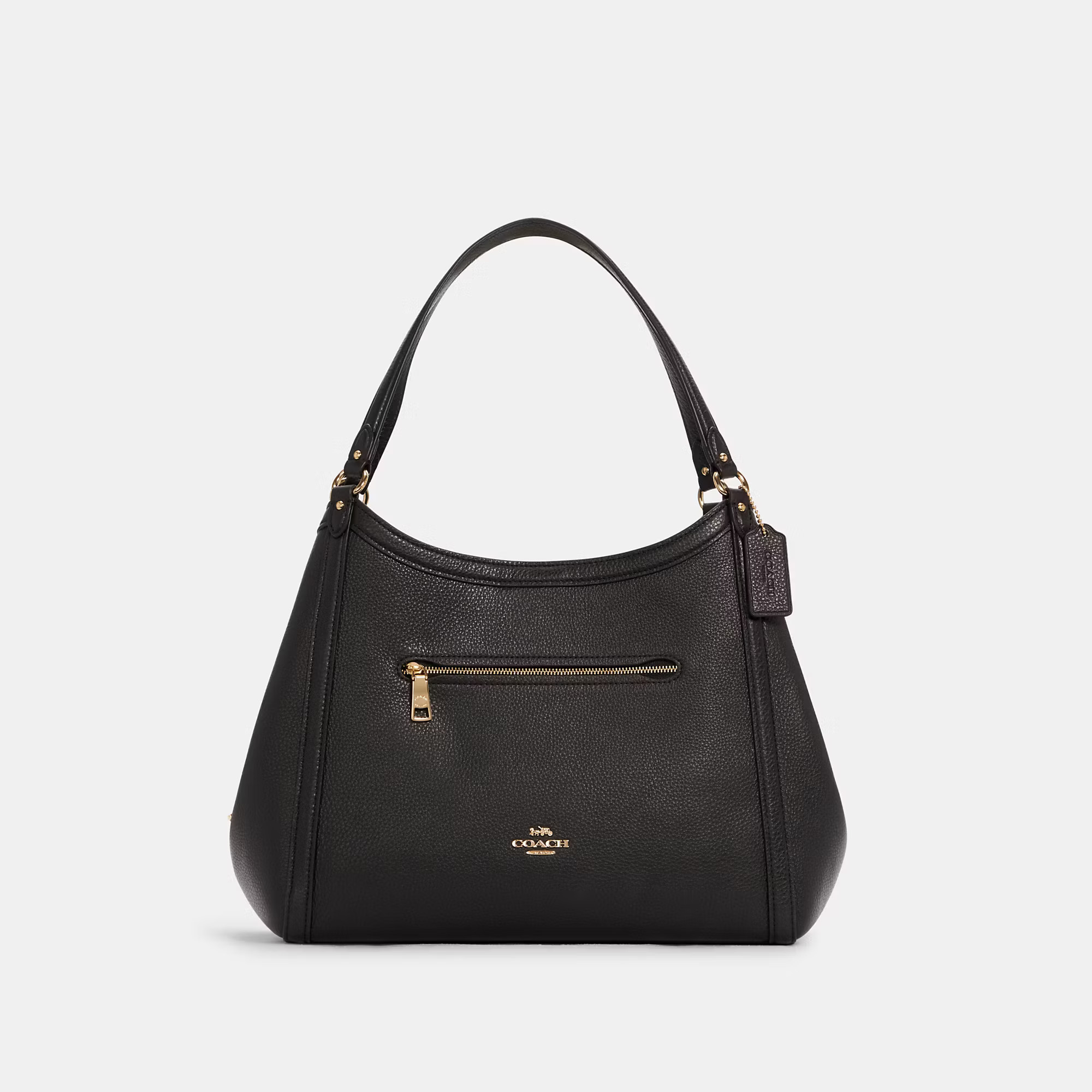Coach Outlet Women's Kristy Shoulder Bag - Black | Coach Outlet US