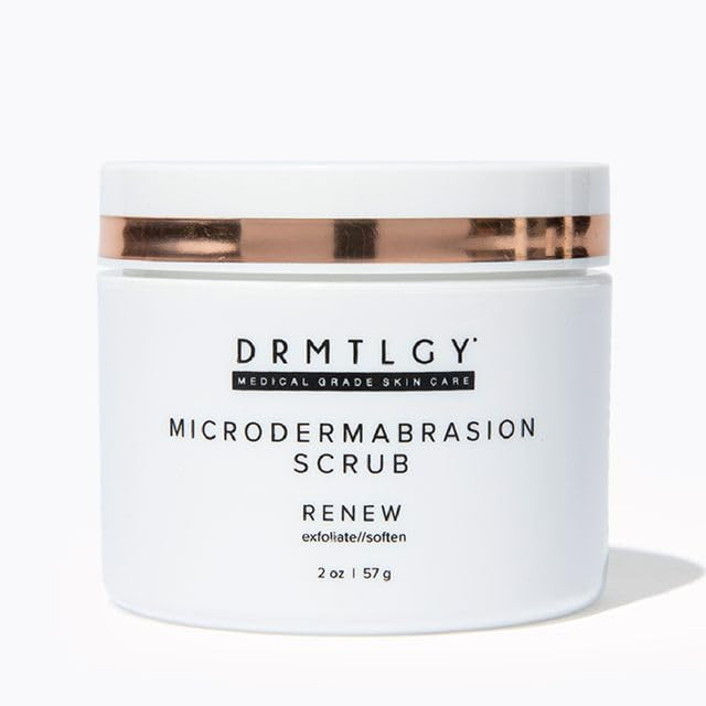 DRMTLGY Microdermabrasion Facial Scrub and Face Mask. Non-Abrasive Face Exfoliator Improves Acne ... | Amazon (US)