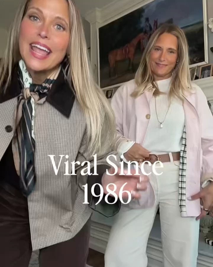 Going viral since 1986!  The barn jacket now comes in so many colors and styles, perfect for any decade! 

@jcrew
#ad
#injcrew