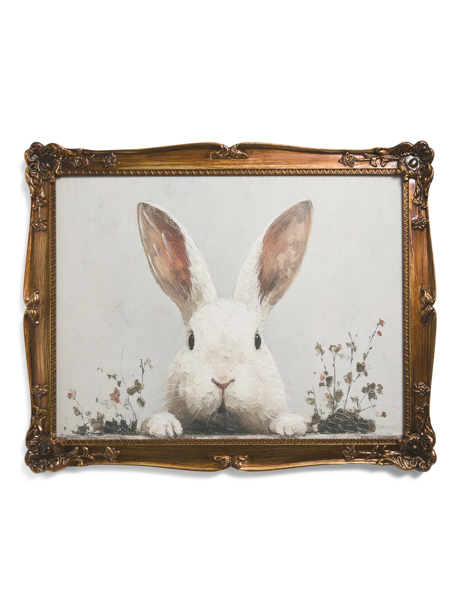 16x20 Peek A Boo Bunny Ornate Frame Wall Art | Pillows & Decor | Marshalls | Marshalls