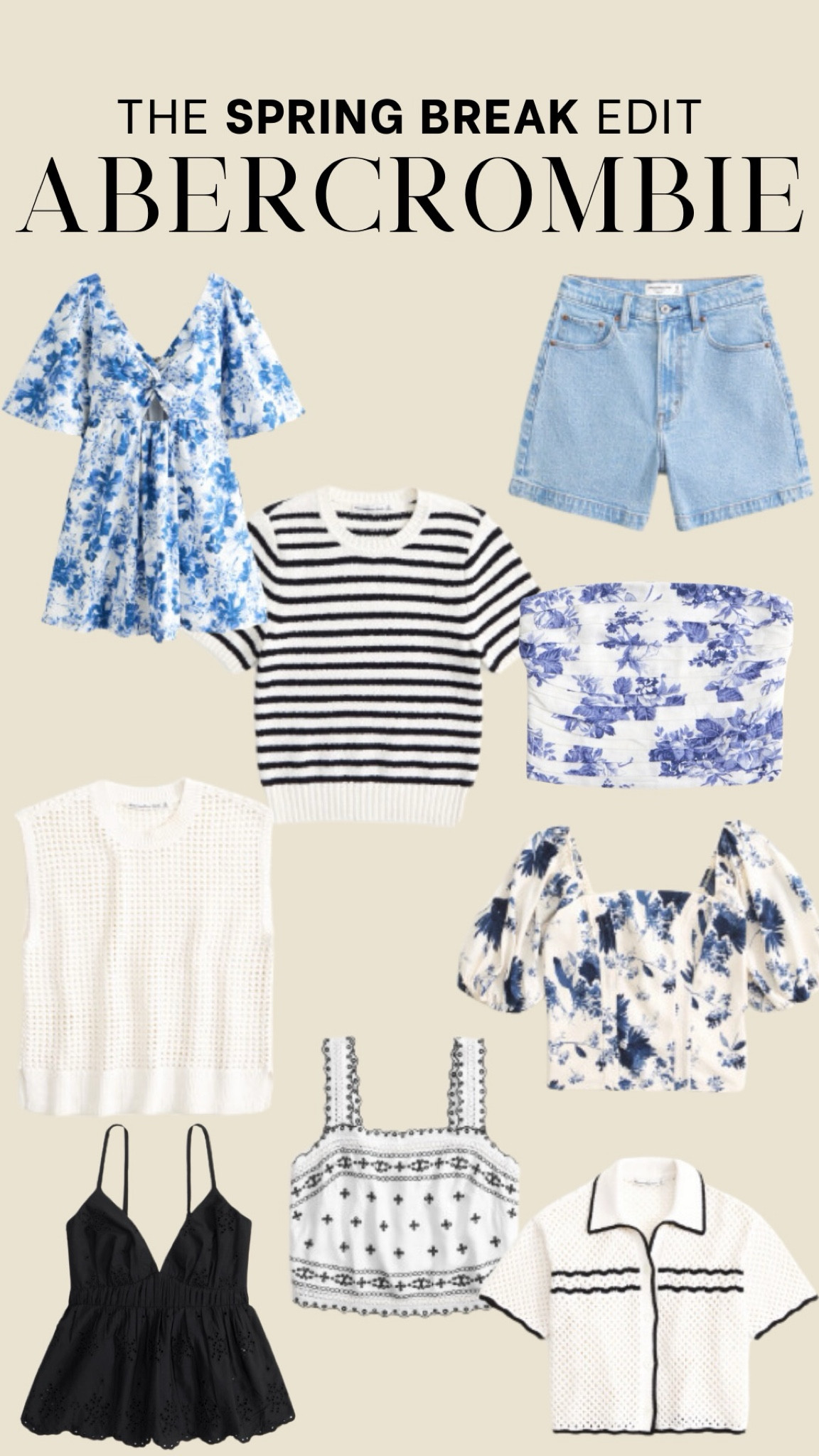 Abercrombie 20% off sale

Abercrombie, spring break outfits, spring break, summer outfits, spring outfit, beach outfit, casual summer outfit, abercrombie finds, floral shirt, jeans, knitted shirt

#LTKSeasonal #LTKsalealert #LTKSpringSale