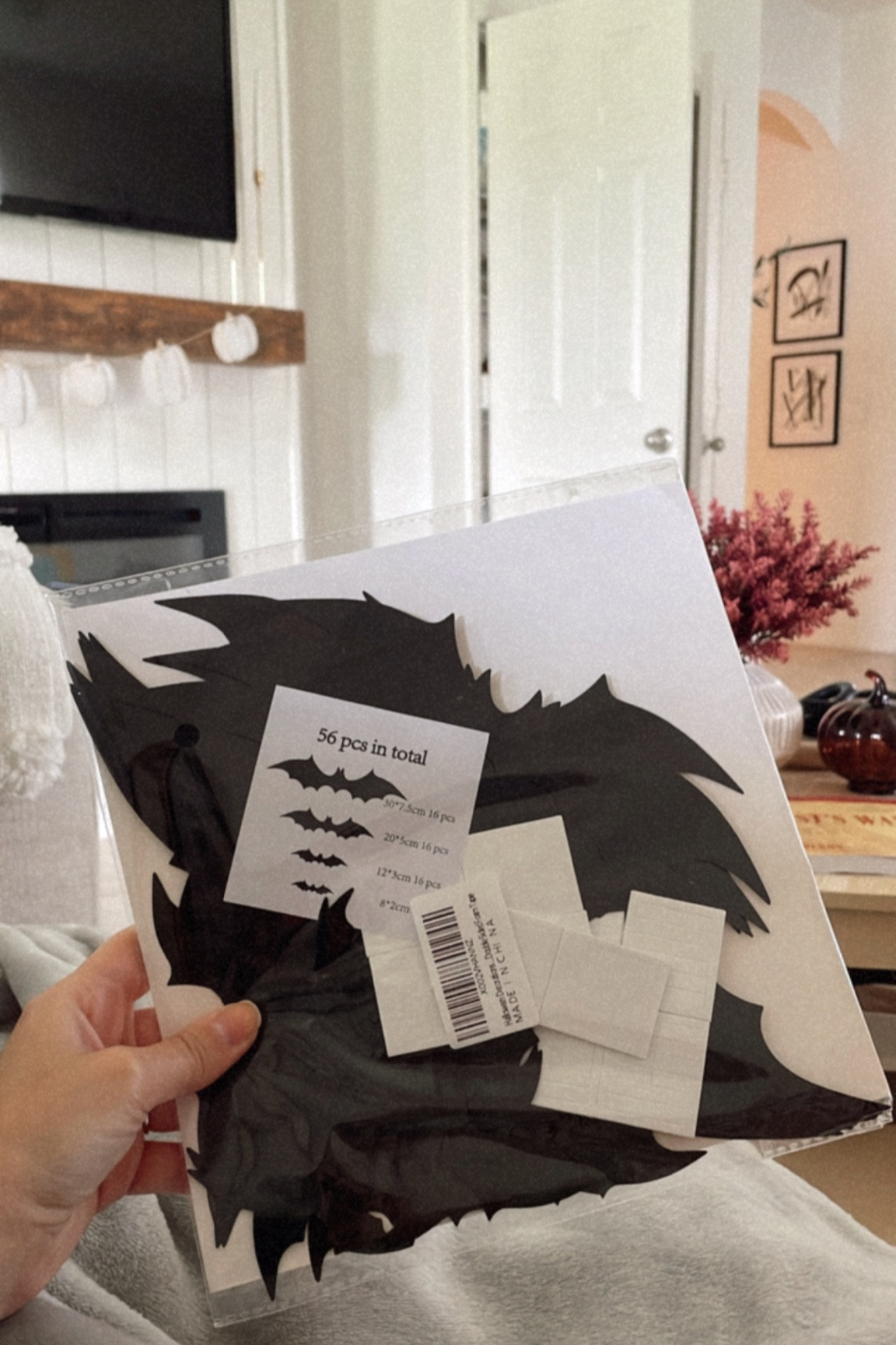 My Halloween bats came in the mail today and can’t wait to decorate with them 🦇 they are on sale for only $10!

Halloween decor. Fall decor. Modern transitional home decor. Seasonal home decor. Amazon. Target. Walmart. Pottery barn.

#LTKSeasonal #LTKsalealert #LTKhome