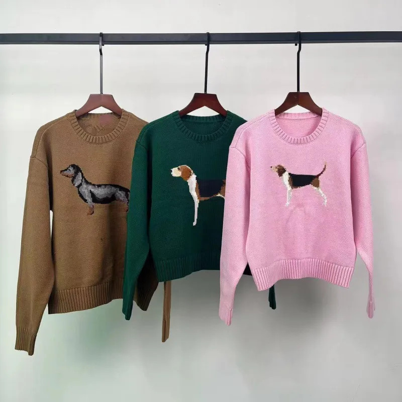 Save Big on Bulk Women S Round Neck Sweaters Designer Women's Sweaters Round Neck Long Sleev... | DHGate