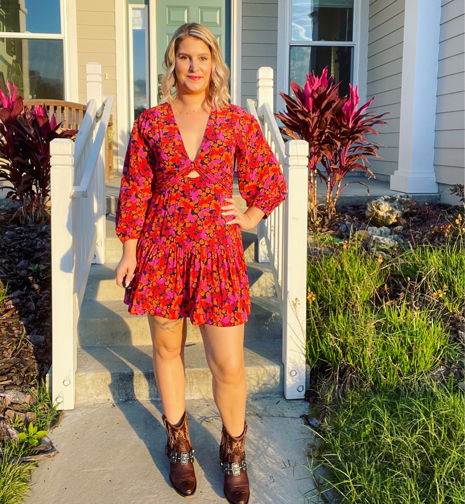 Fall Fashion: Florals & Boots 

#LTKSeasonal #LTKshoecrush #LTKstyletip