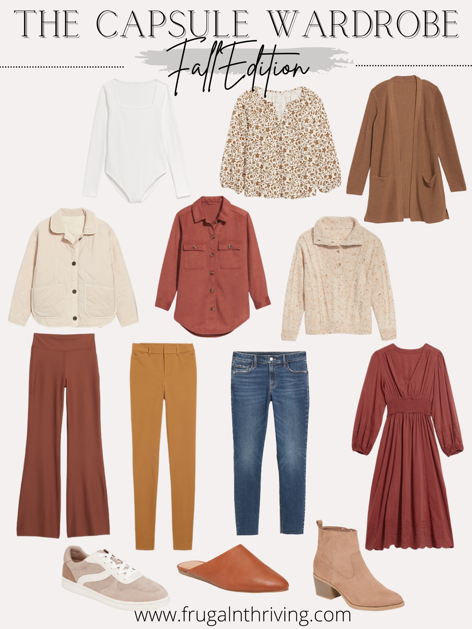 Update your wardrobe for fall with our fall capsule wardrobe inspiration 🍂

#LTKSeasonal #LTKstyletip