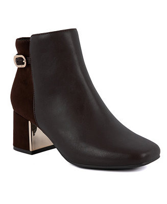 Women's Durvin Block Heel Dress Booties | Macy's