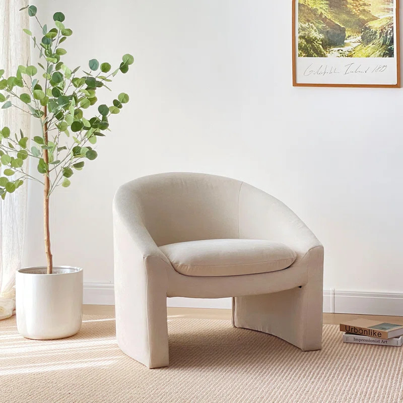 Steven Chenille Barrel Chair | Wayfair North America