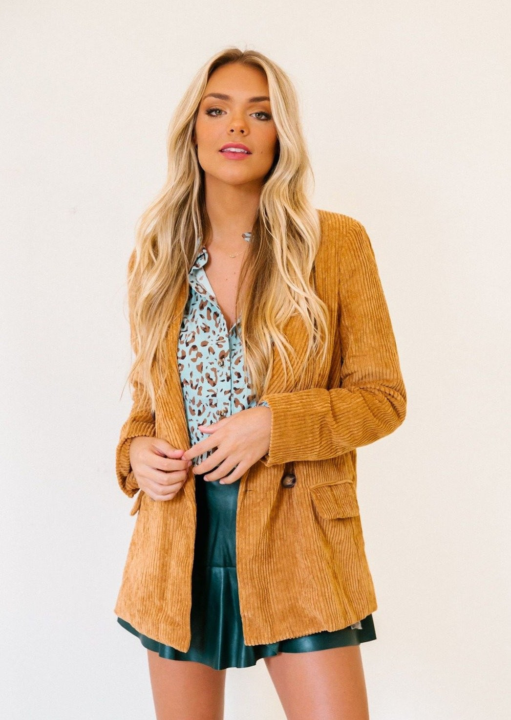 SIENNA CORDUROY BLAZER | Judith March