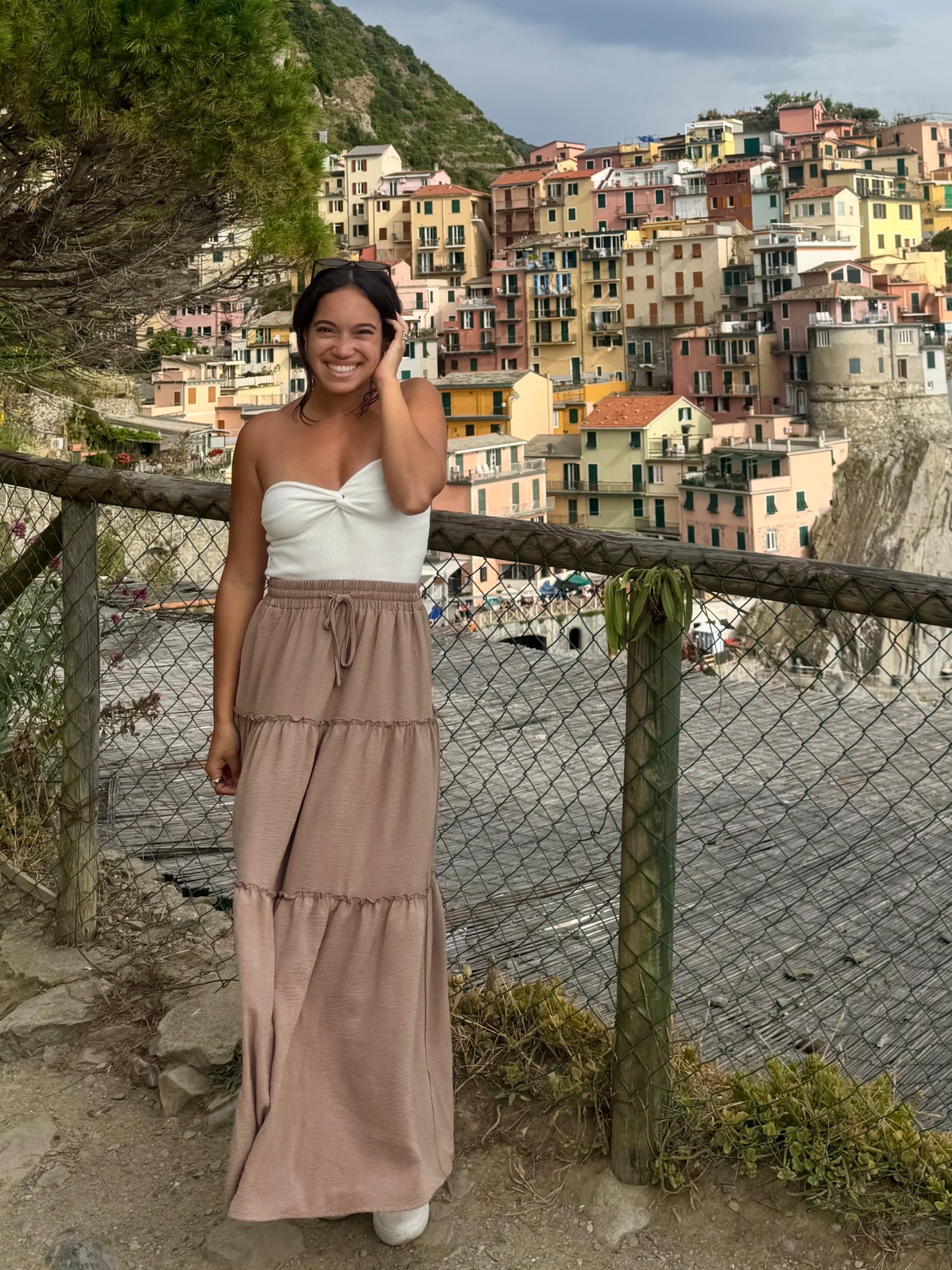 5’5” 125lbs - true to size - wearing size small in everything 🫶🏽

These sneakers were SO comfy!  

#LTKStyleTip #LTKSummerEdit