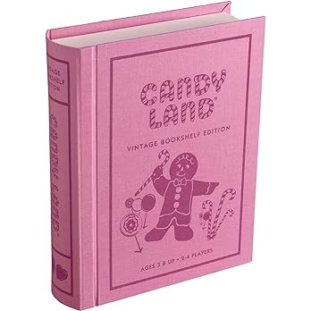WS Game Company Candy Land Vintage Bookshelf Edition, Multi, For 2 to 4 | Amazon (US)