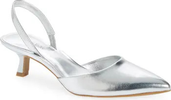 Cammie Kitten Heel Slingback Pump (Women) | Nordstrom Rack
