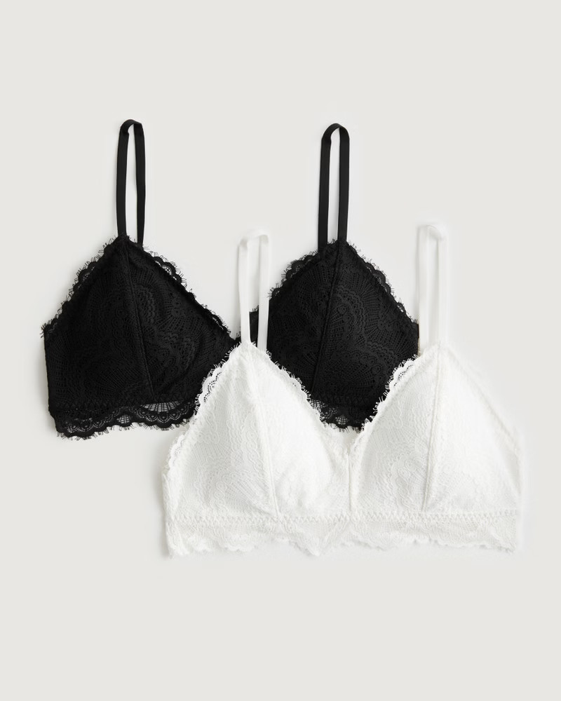 Gilly Hicks Triangel-Spitzenbralettes im 2er-Pack | Hollister (EU)
