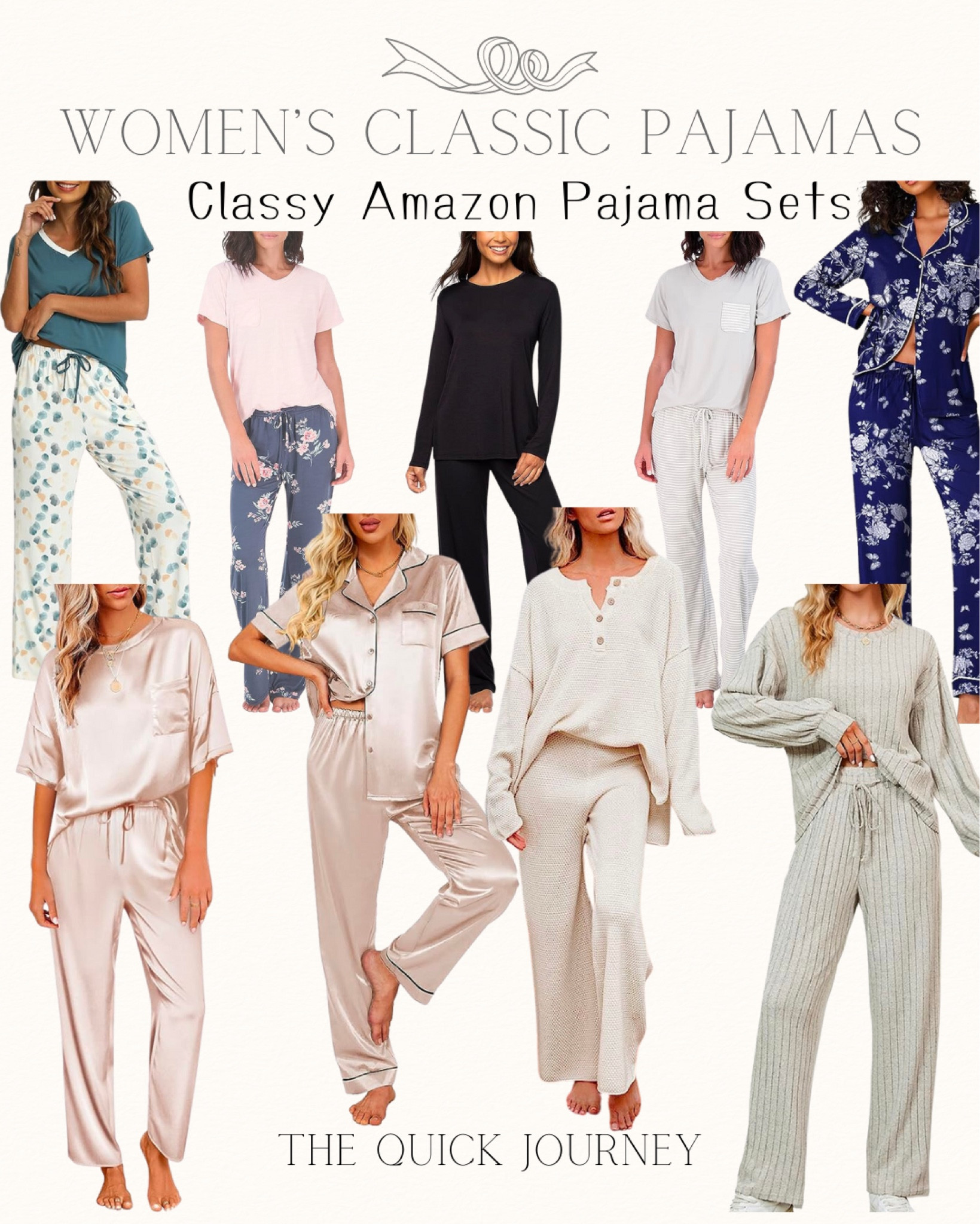 Women’s classic pajamas, pajama sets, women’s sleepwear, classy pajamas, fall fashion, amazon fashion, amazon pajamas

#LTKSeasonal #LTKstyletip #LTKover40