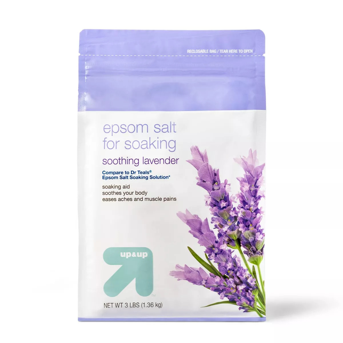 Epsom Soothing Lavender Bath Salt for Soaking - 48oz - up & up™ | Target