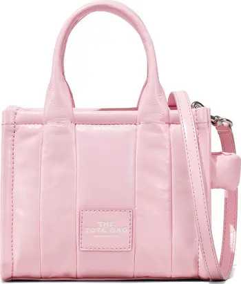 The Crinkle Leather Mini Tote Bag | Nordstrom