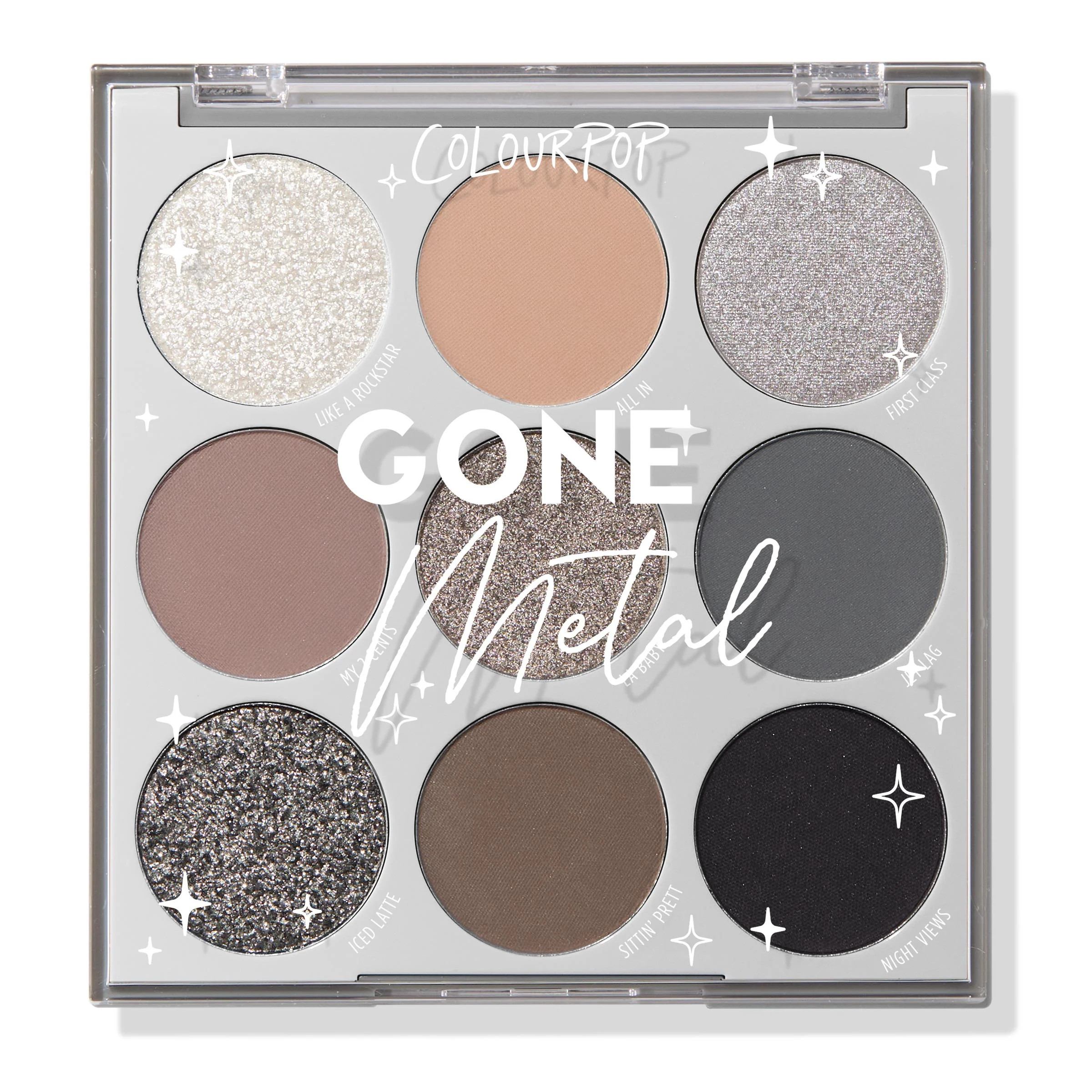 Gone Metal Eye Shadow Palette in Neutral | ColourPop | Colourpop