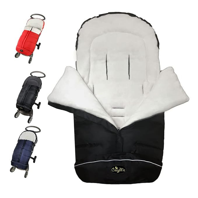 3 in 1 Winter Outdoor Tour Toddler Universal Stroller Sleeping Bag, Waterproof Footmuff, Length/H... | Amazon (US)
