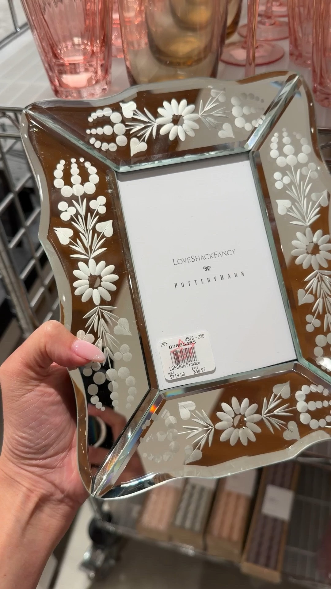 This Loveshackfancy picture frame got moved to clearance. I love this so much. It would be beautiful on a nightstand or on a console table.

#LTKHome #LTKSaleAlert