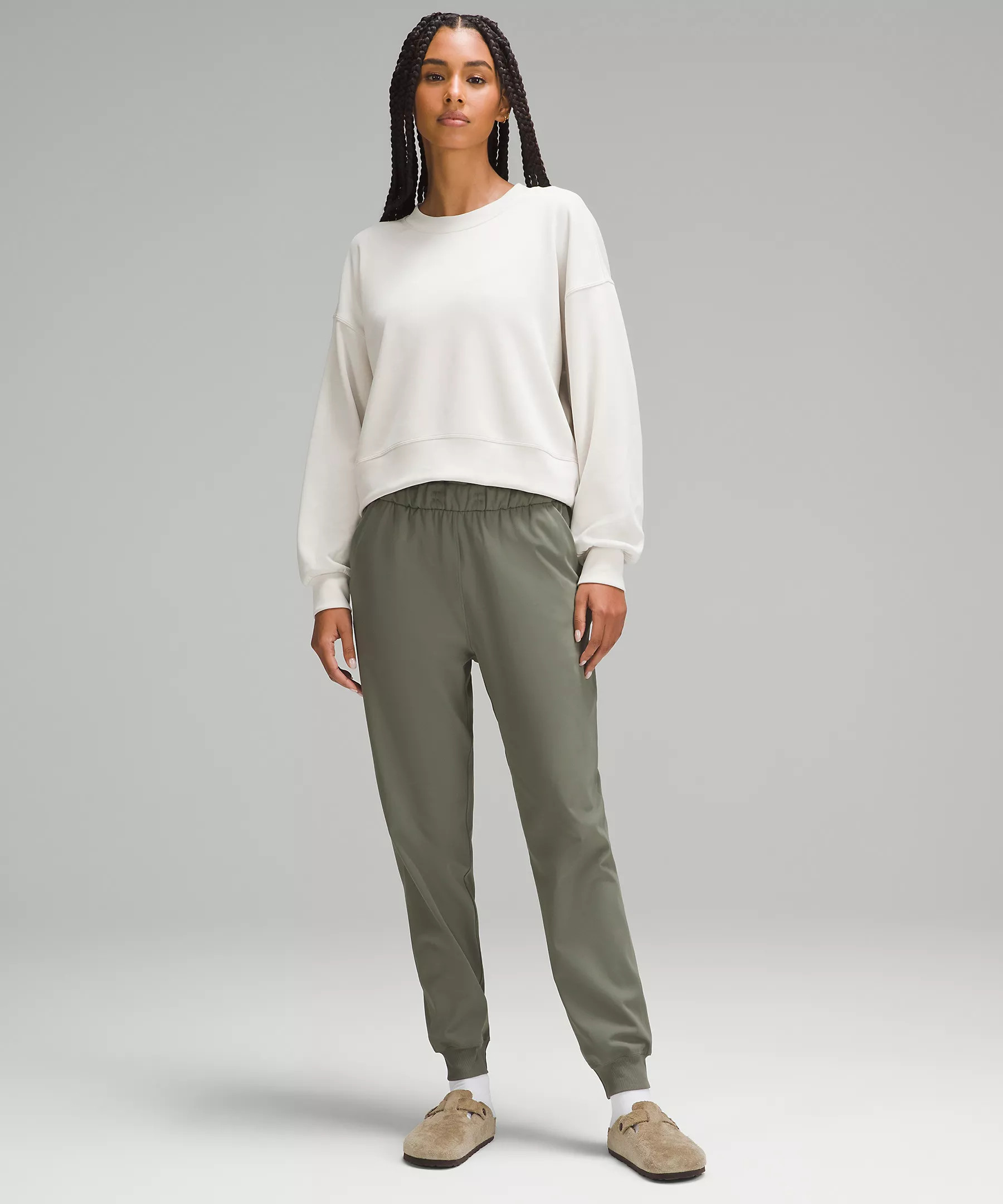 Softstreme Perfectly Oversized Cropped Crew | Lululemon (US)