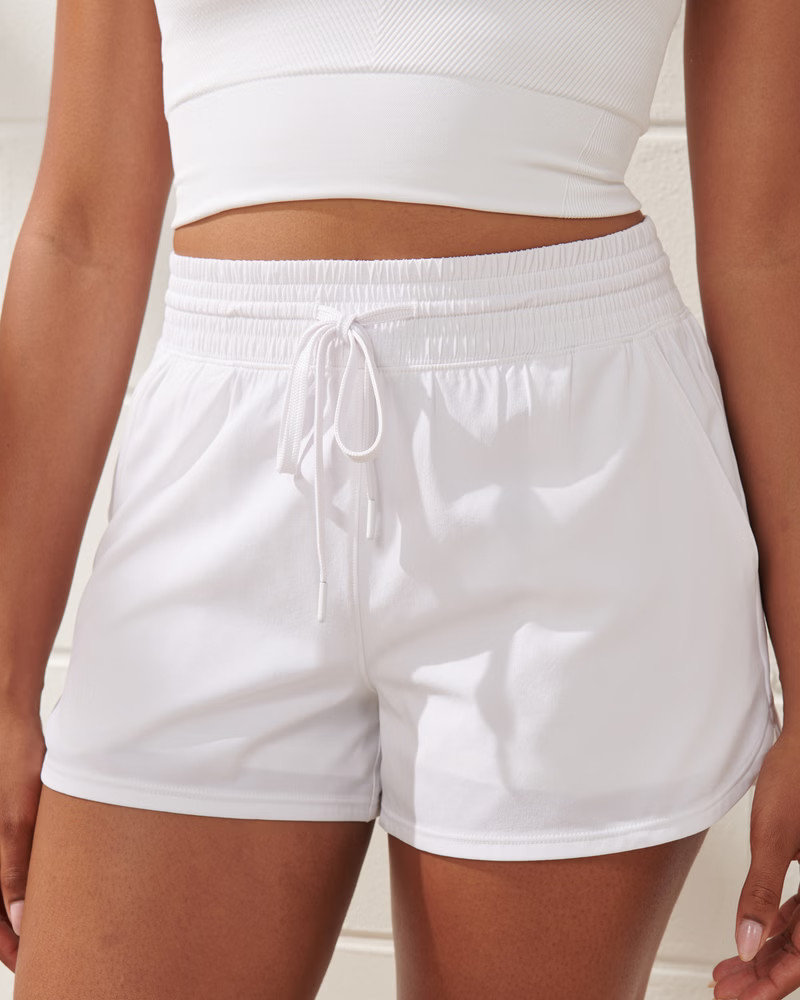 YPB motionTEK High Rise Lined Workout Short | Abercrombie & Fitch (US)