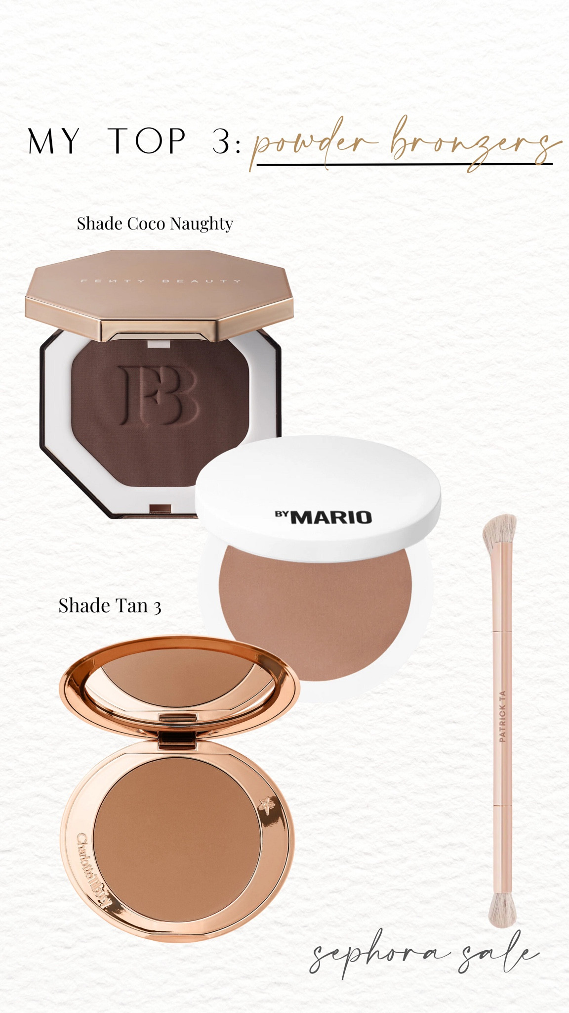 Beauty – Self-care - Sephora sale – Bronzer

#LTKsalealert #LTKbeauty #LTKxSephora