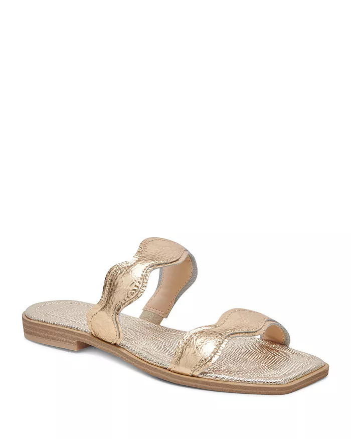 Women's Ilva Slip On Square Toe Slide Sandals | Bloomingdale's (US)