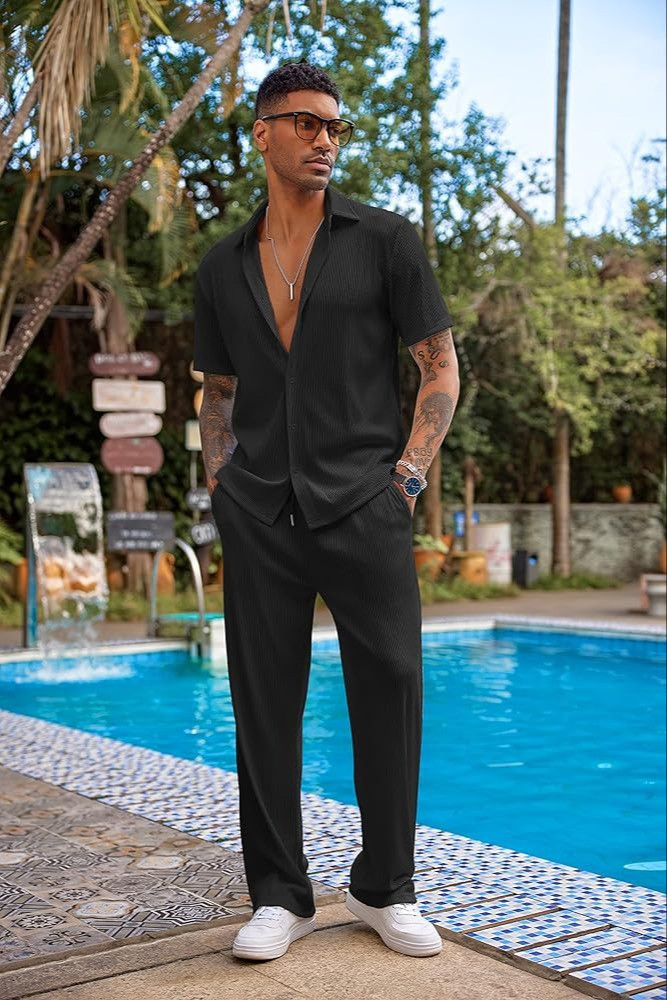 Stay cool & stylish this summer ☀️Shop trending men’s 2-piece sets, waffle knit shirts, linen button-downs & comfy tracksuits—perfect for beach days, casual outings & summer weddings.#mensfashion #summeroutfits #mensstyle #2pieceset #waffleknit #linenshirt #beachwear #summerstyle #menswear #casualoutfit #tracksuit #mensclothing #ootdmen #streetstylemen #fashionfinds #amazonfinds #summerlooks #mensoutfitideas #lightweightstyle #vacationwear #dailywear #oversizedfit #comfortstyle #minimalstyle #trendingmenswear #menssummer #styleinspo #affordablefashion #lookgoodfeelgood

#LTKSeasonal #LTKMens #LTKTravel