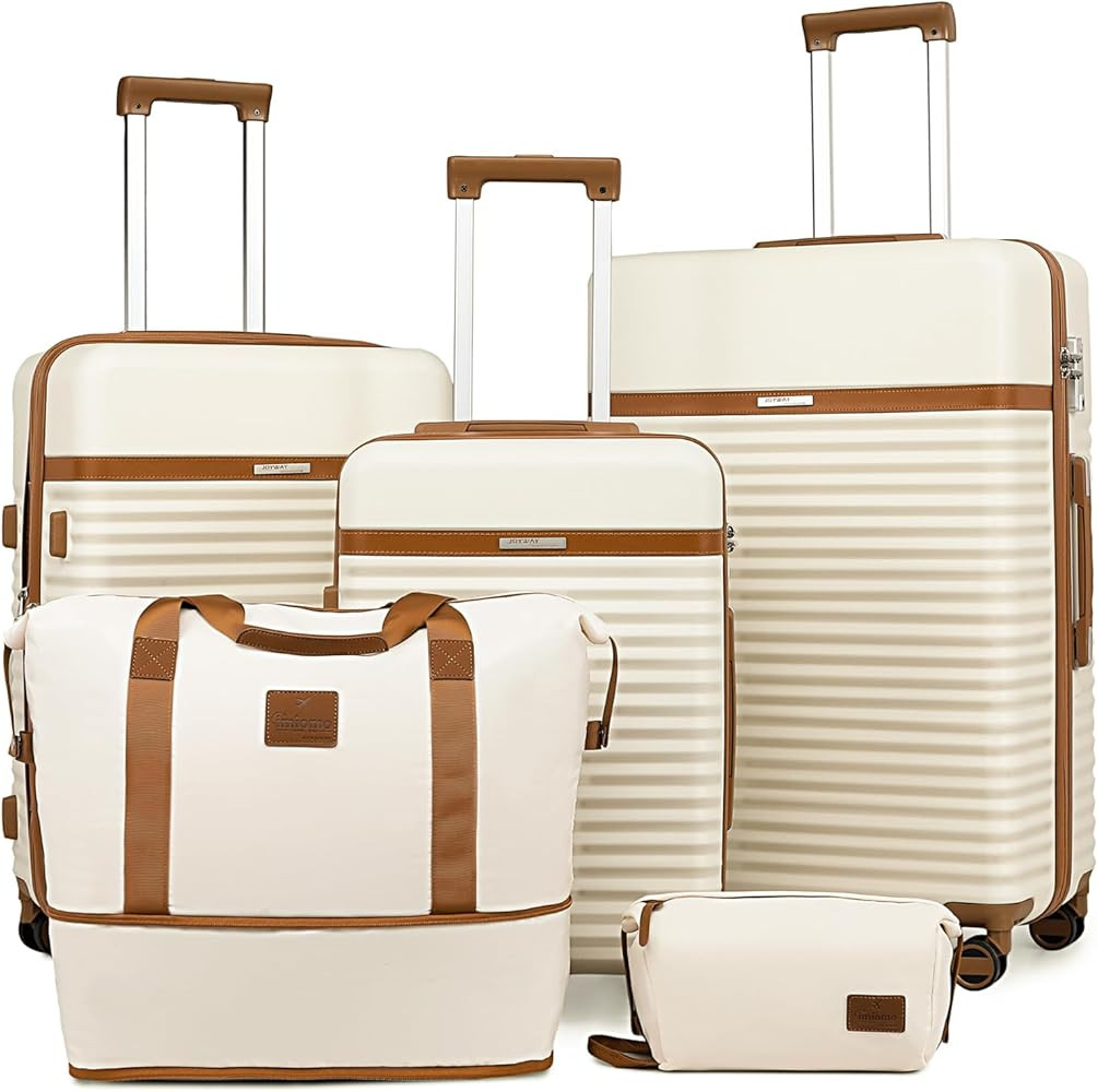 Joyway Luggage 3 Piece Luggage Sets Hardside Expandable Carry On Suitcase Set with Spinner Wheel,... | Amazon (US)