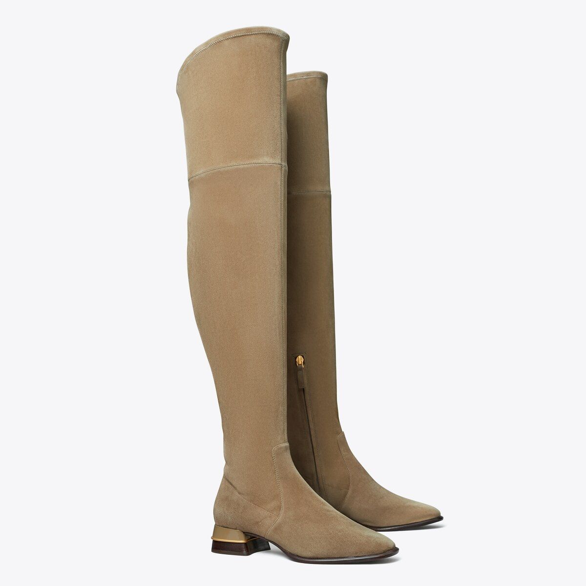 MULTI LOGO STRETCH OVER-THE-KNEE BOOT | Tory Burch (US)