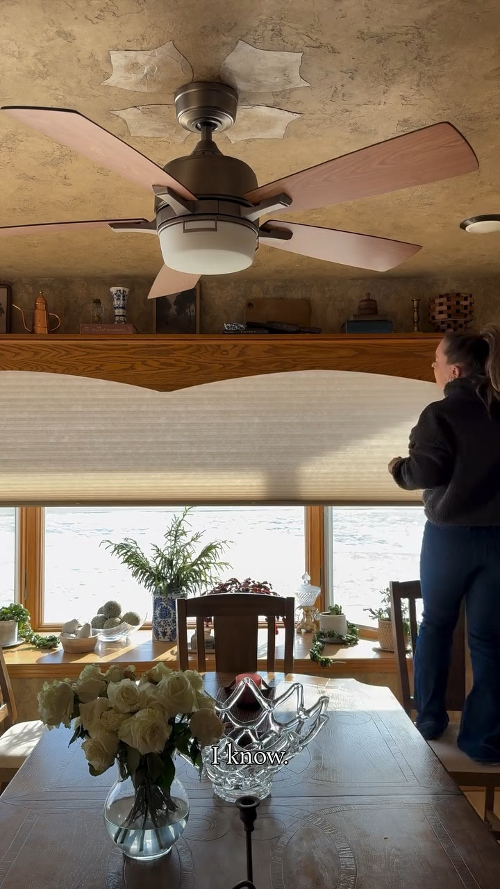 Adding a mix of thrifted, antique, and Target decor to our shelves! @Target 

shelf decor | shelf styling | dining room | antique | thrift | vintage | cozy home #antiquedecor #vintagehome #iowa #shelfie #diningroom