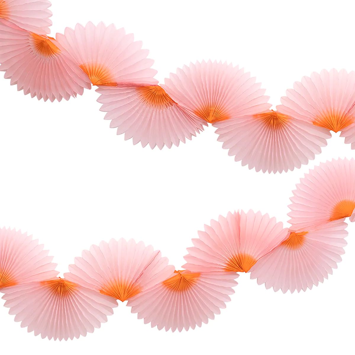 Pink Honeycomb Fan Garland | Meri Meri