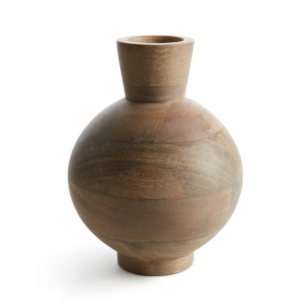 Habitat Mango Wood Vase - Natural | Habitat UK