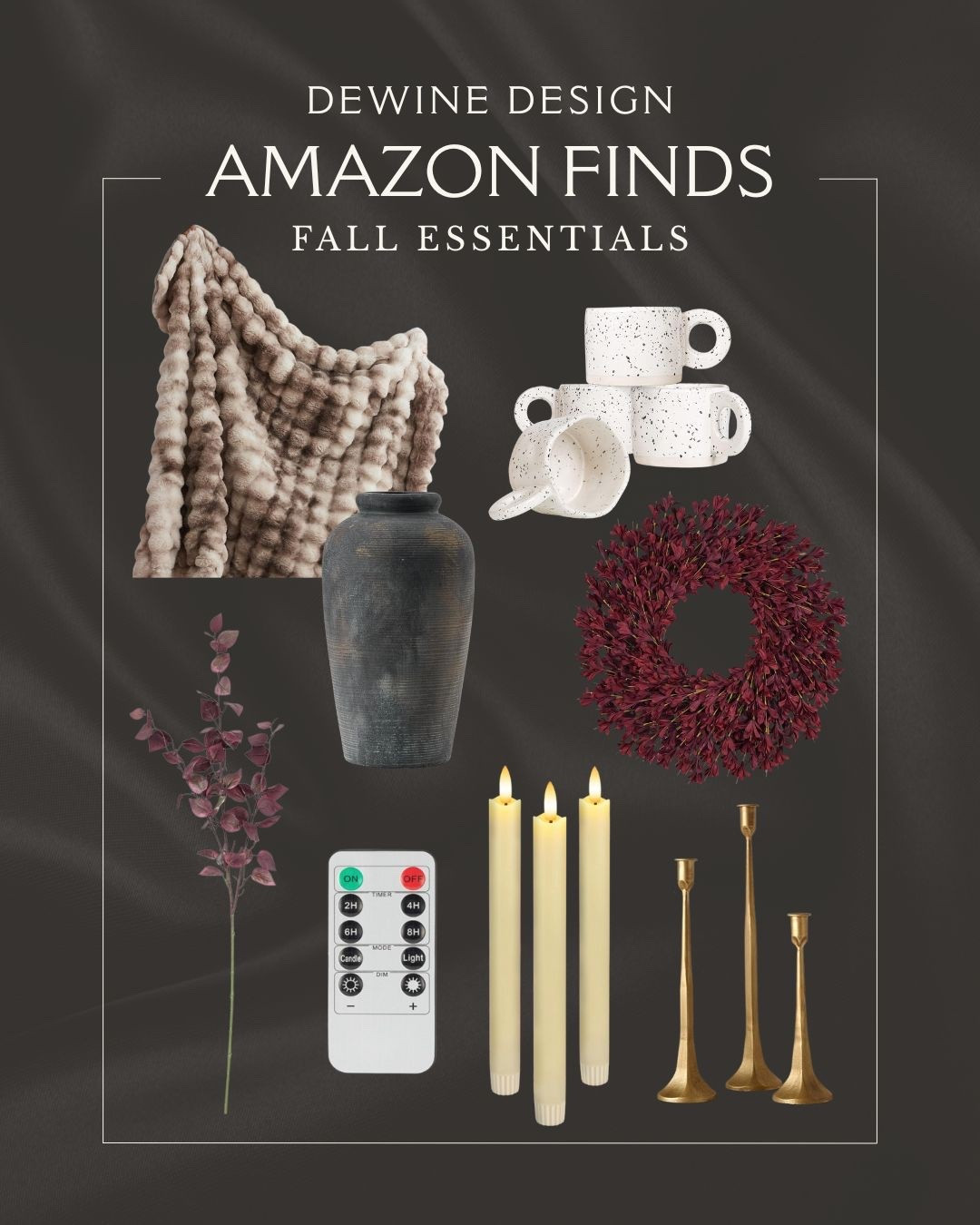 Cozy season is officially here!🤎🍂We’ve rounded up our favorite Amazon fall essentials to make your home feel warm, inviting, and effortlessly stylish. Shop our picks!

#LTKHome #LTKSeasonal #LTKFallSale