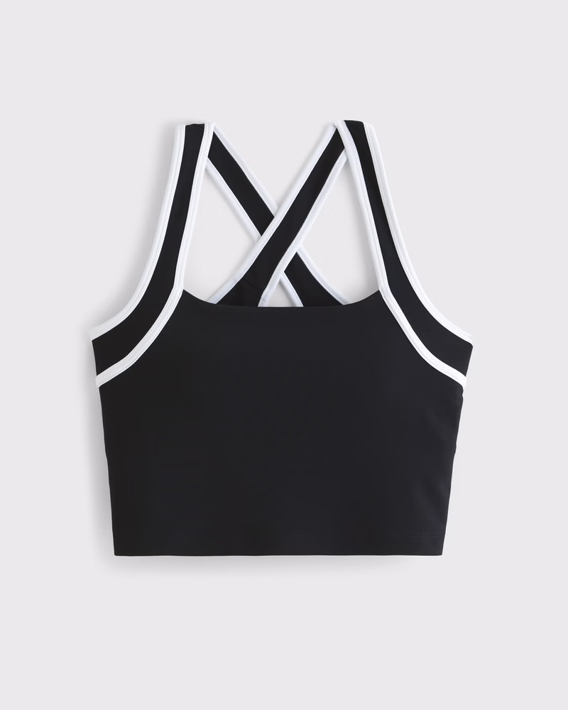 YPB sculptLUX Strappy-Back Tank | Abercrombie & Fitch (US)