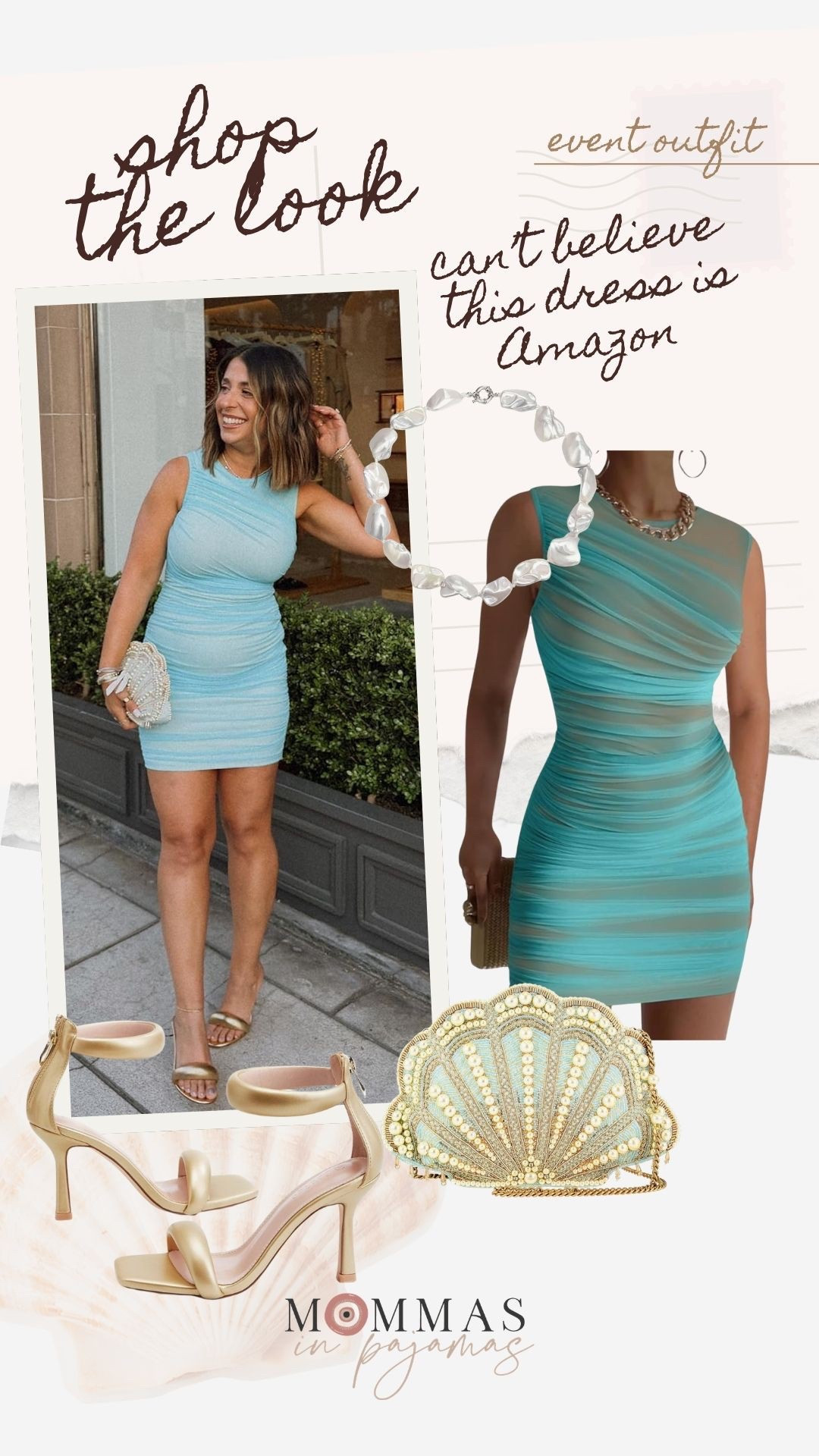 This Amazon dress was absolutely perfect for my event last week. It’s giving mermaid vibes and I’m here for it. The color is even prettier in person and I’m in love with the fit. I swear this dress should be 10x the price, because it’s that freaking good. 
Mediterranean theme outfit inspo

#LTKPetite #LTKMidsize #LTKSeasonal