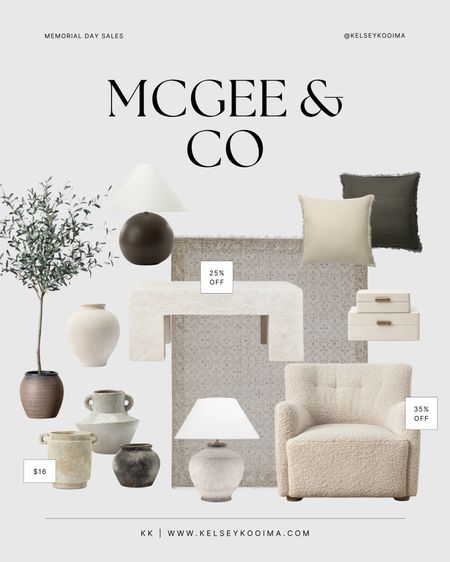 Designer pieces from McGee & Co on sale!

#LTKFindsUnder100 #LTKSaleAlert #LTKHome