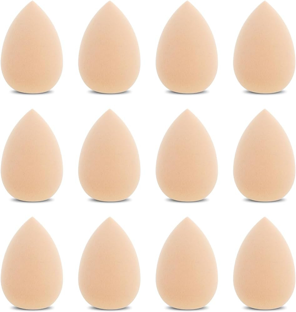 WLLHYF 12pcs Mini Makeup Sponge Set Professional Small Makeup Sponges Under Eyes Blender Makeup E... | Amazon (US)
