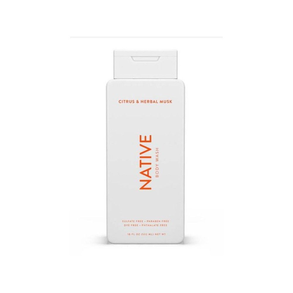 Native Citrus and Herbal Musk Body Wash for Men - 18 fl oz | Target