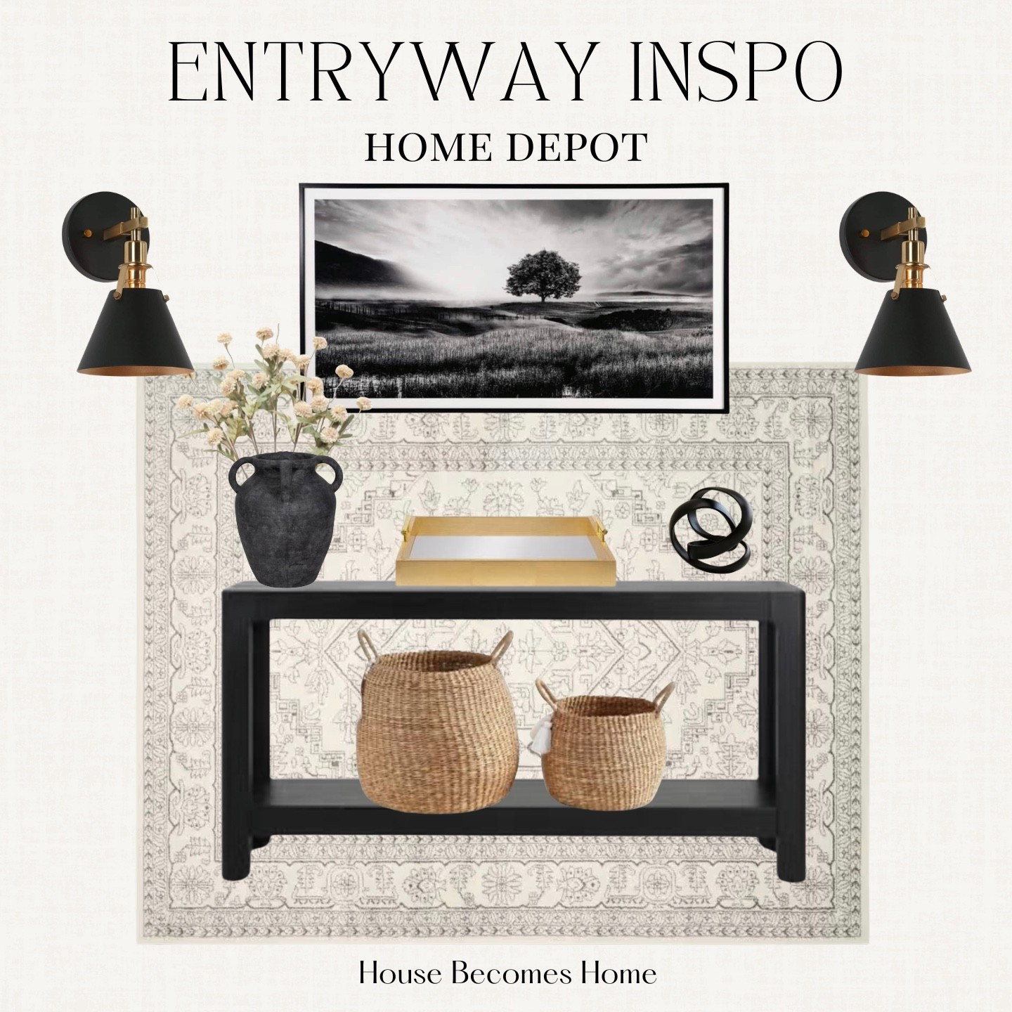 Entryway inspo Home Depot 🙌🏻🙌🏻

#LTKSeasonal #LTKHome