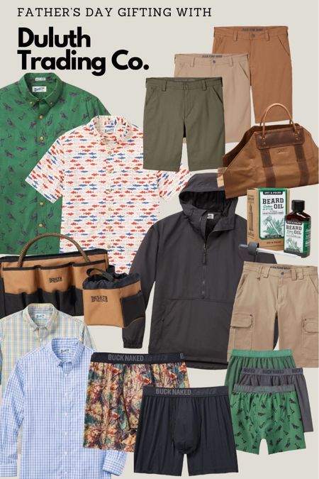 Father’s Day gifting from Duluth Trading Company! My Dad and Derek’s favorite store! The best men’s underwear, BBQ shirts, cargo shorts, gift sets and more! 

#LTKSaleAlert #LTKGiftGuide #LTKMens