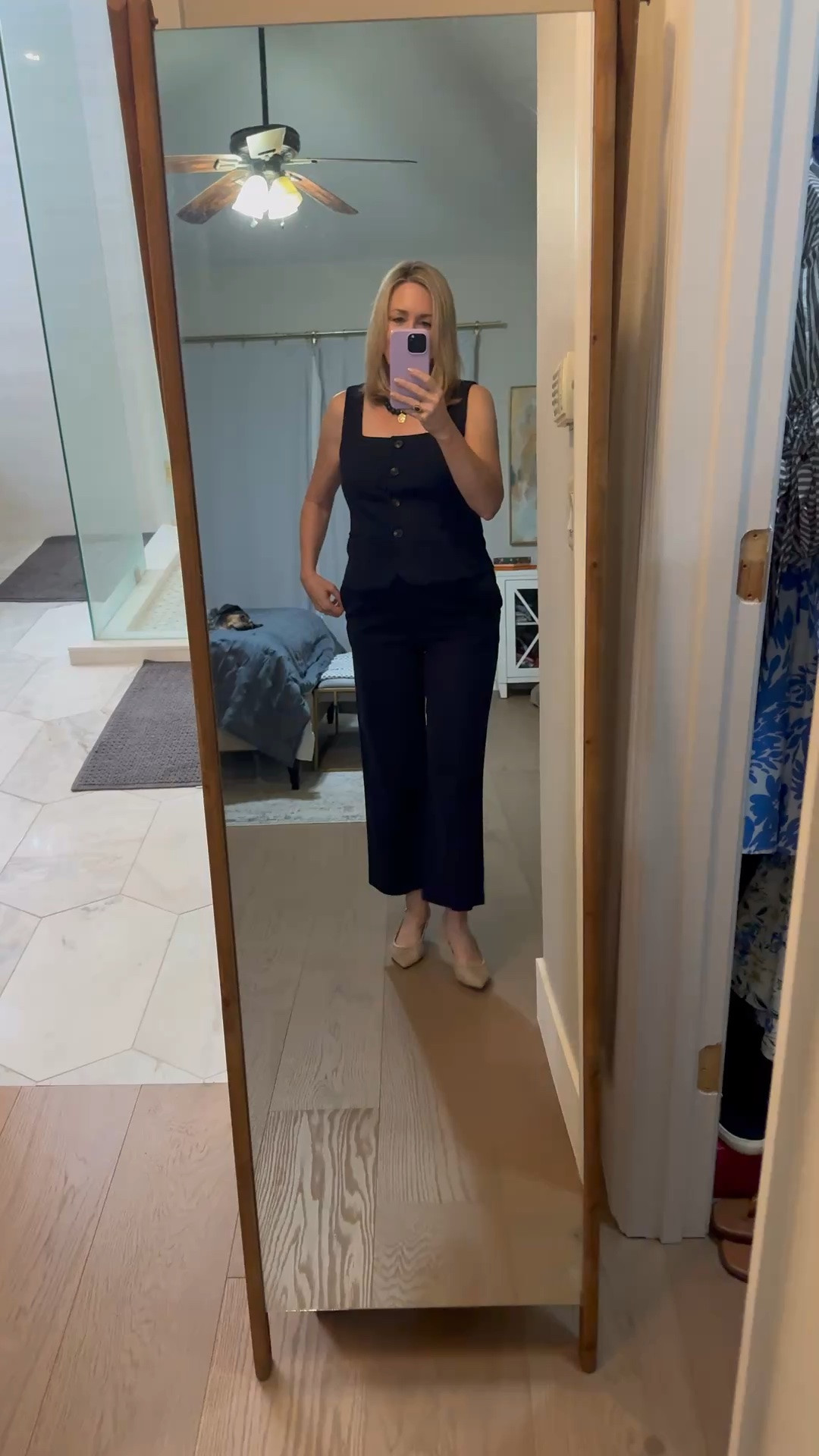 What I wore to work today.  I threw on a blazer in the office.

#LTKootd #LTKSeasonal #LTKWorkwear