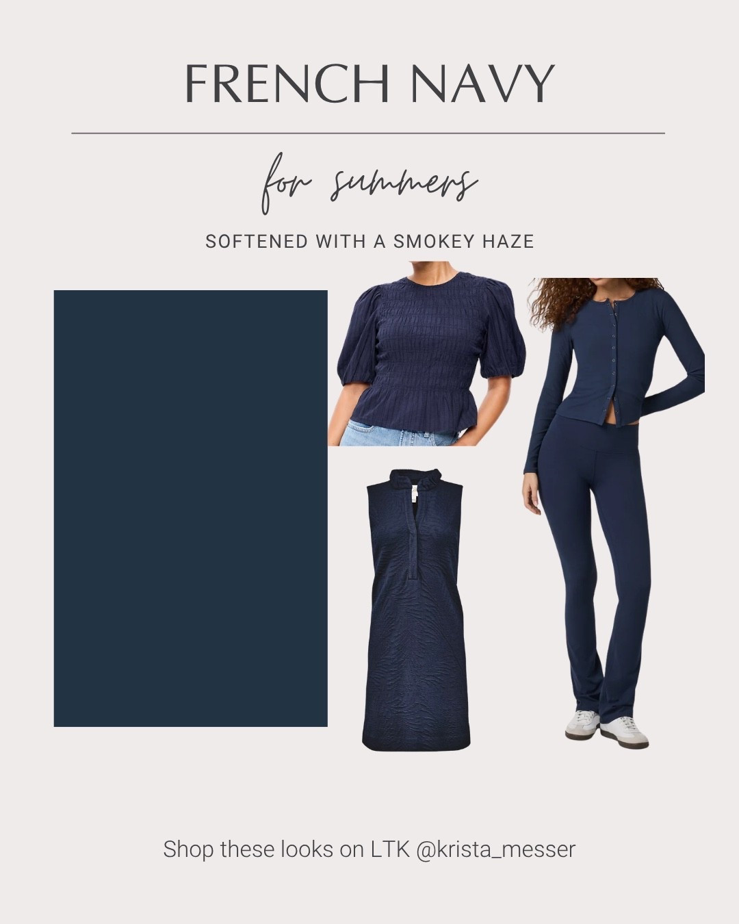 French Navy for Summers | House of Colour | Color Analysis | Summer Palette

#LTKSeasonal #LTKOver40 #LTKWorkwear